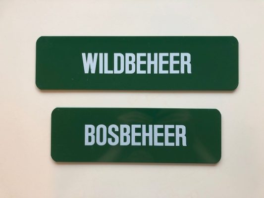 Bosbeheer/Wildbeheer